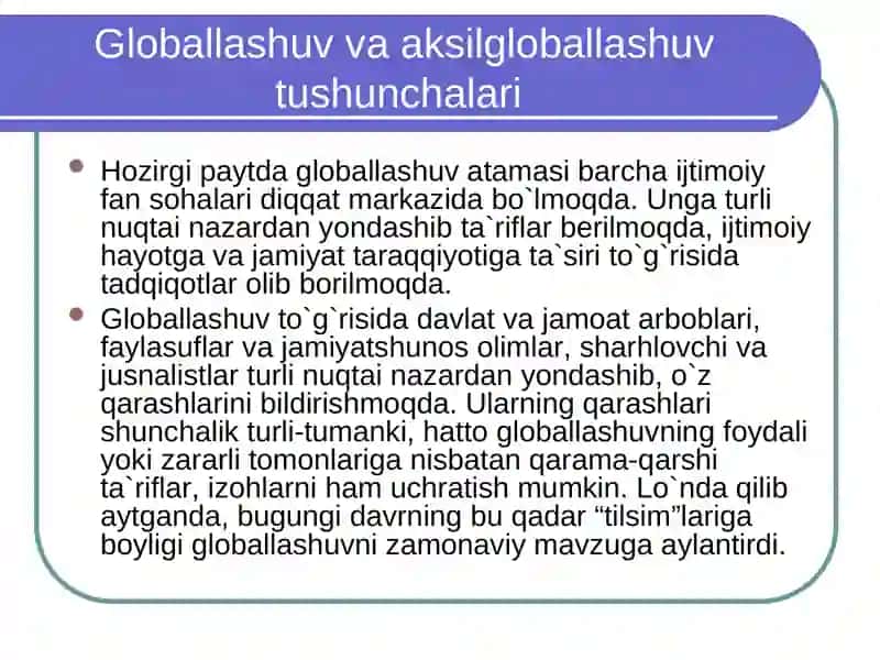 Globallashuv jarayonlari va mafkuraviy tahdidlar 3