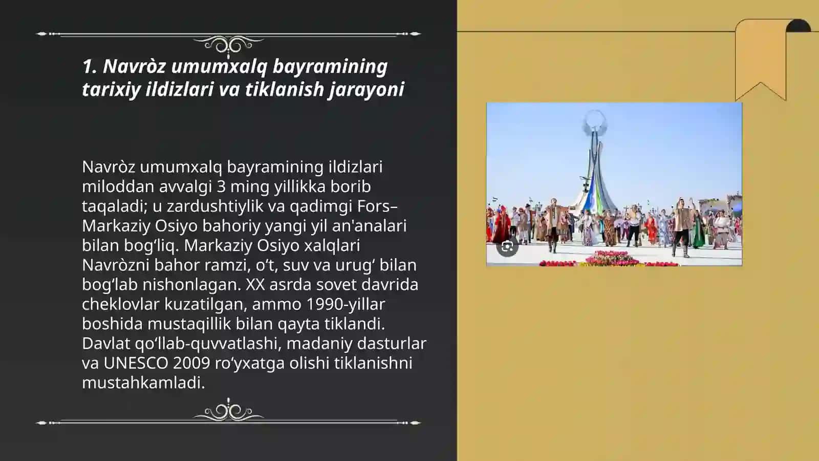 Navròz umumxalq bayramining qayta tiklanishi 3