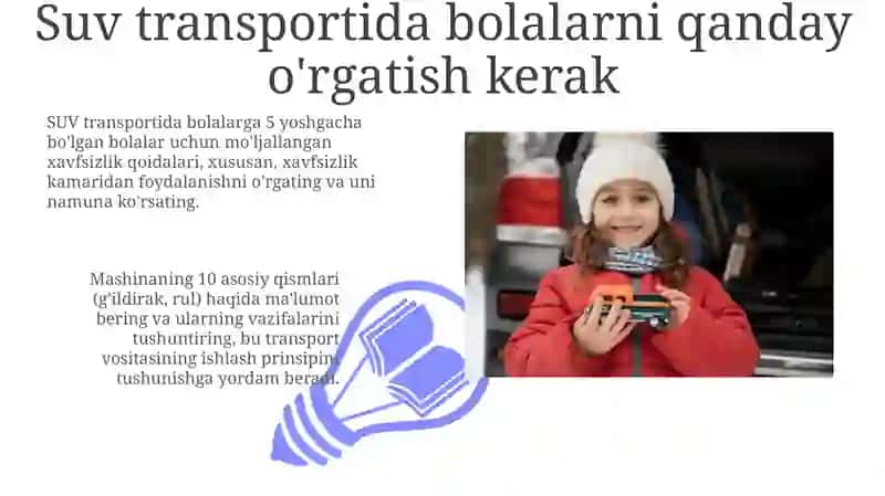 Transport vositalarining tushuntirilishi 3