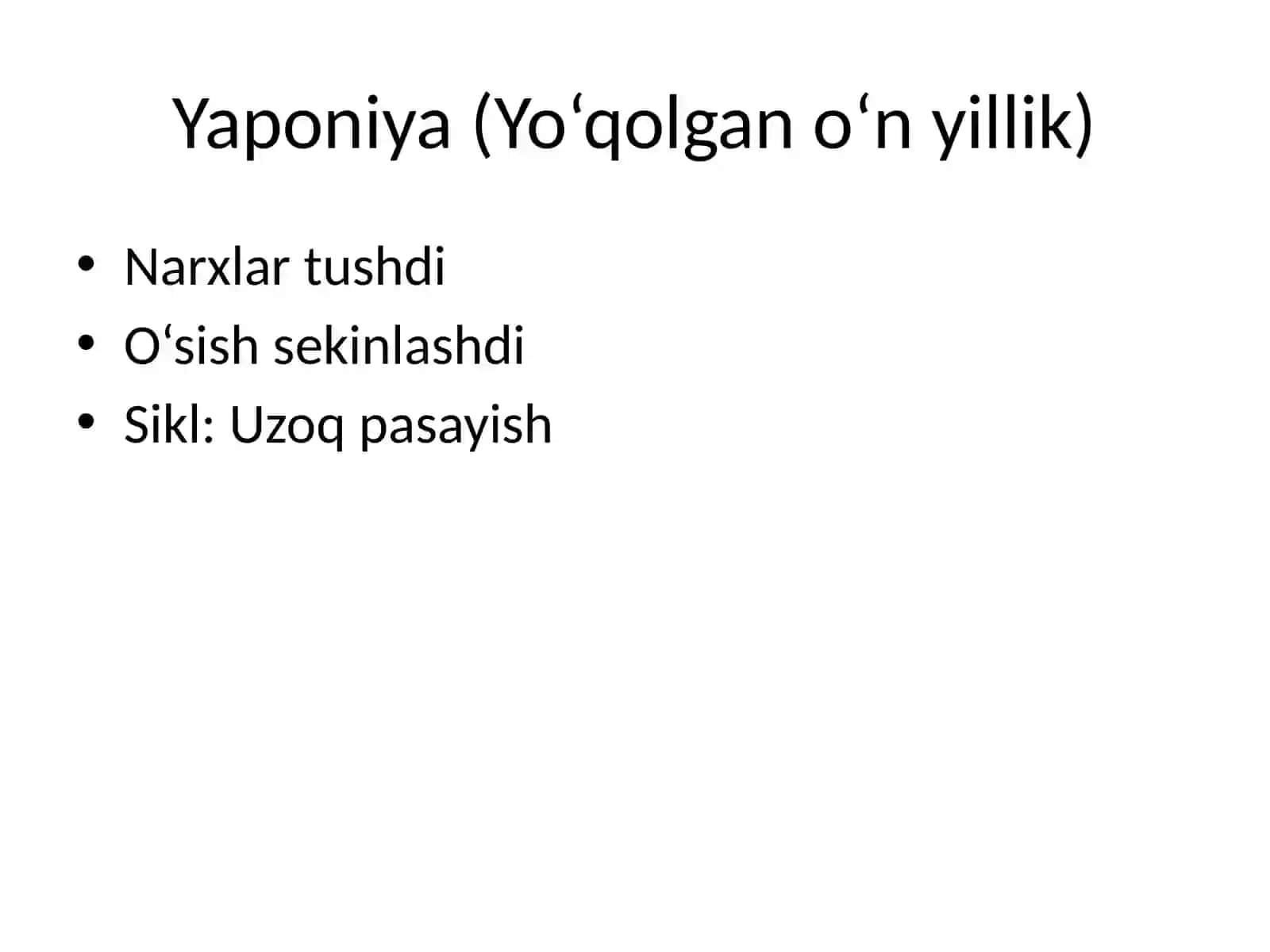 Makroiqtisodiy beqarorlik va sanoat sikli 3