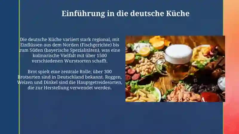Einführung in die deutsche Küche 3