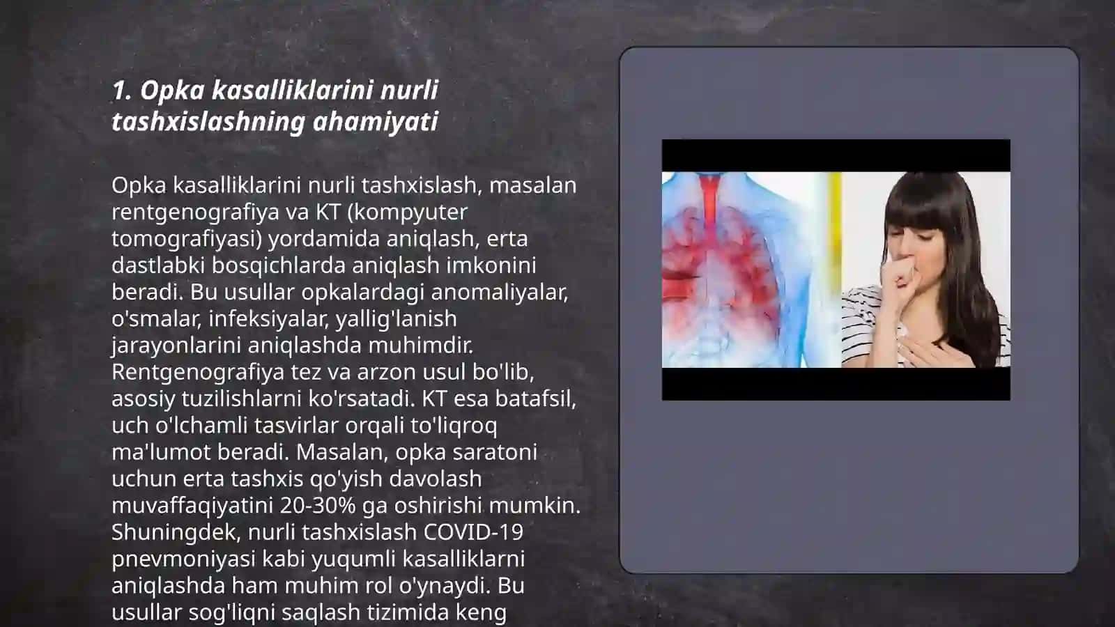 opka koks oraligi kasalliklarini nur tashxisi 3