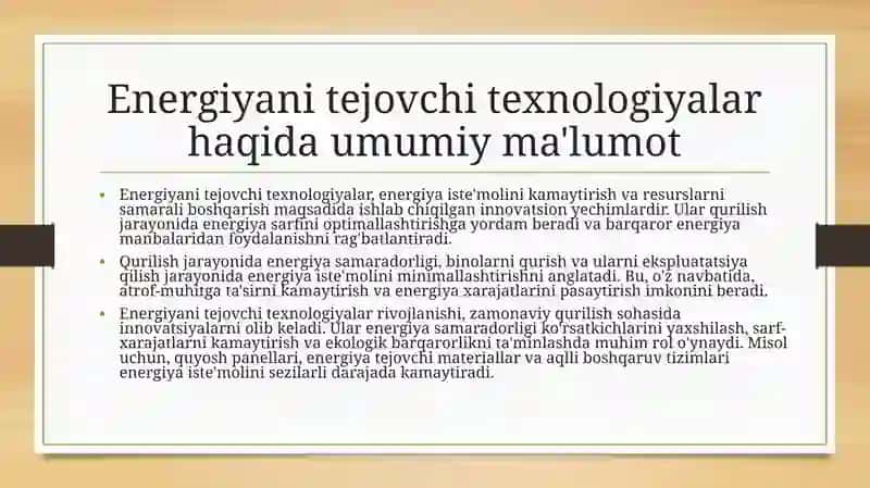Istiqboldagi binolarni loyihalash 3