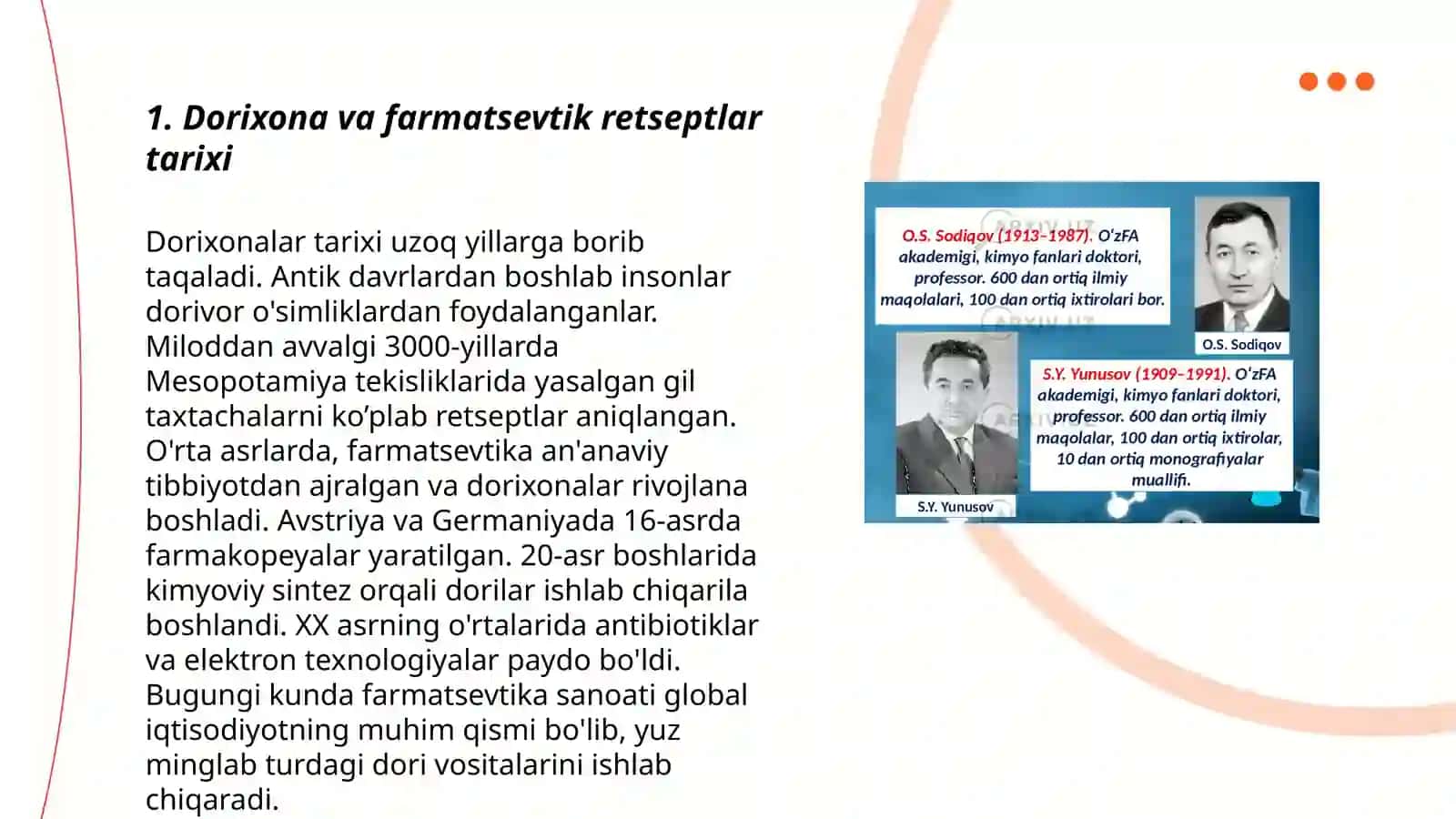 Farmatsevtikada retsept tarixi 3
