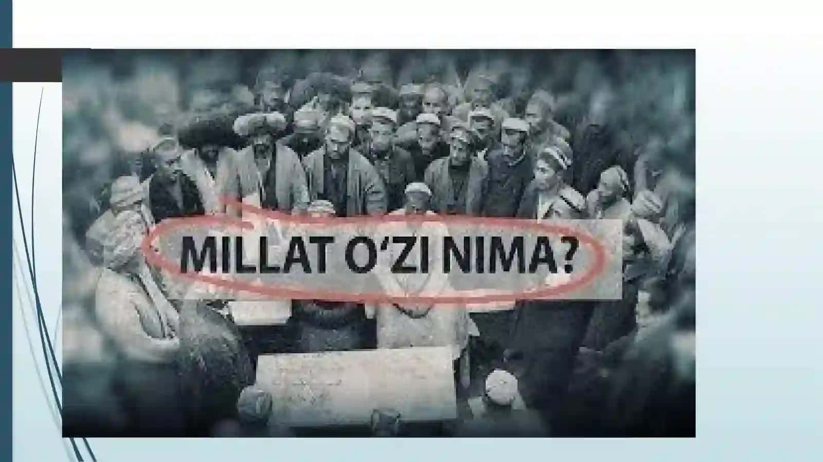 Millat sha’nini himoya qilishning o’ziga xos jihatlari. 3