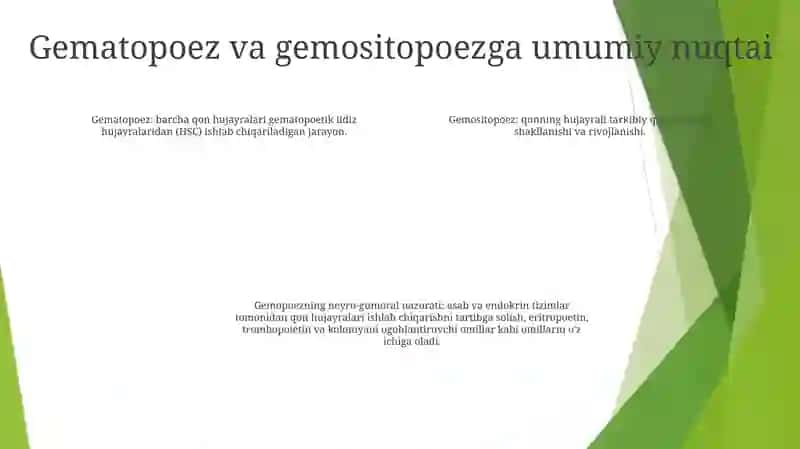Gemositapoezni Neyro-Gumoral Boshqarilishi 3