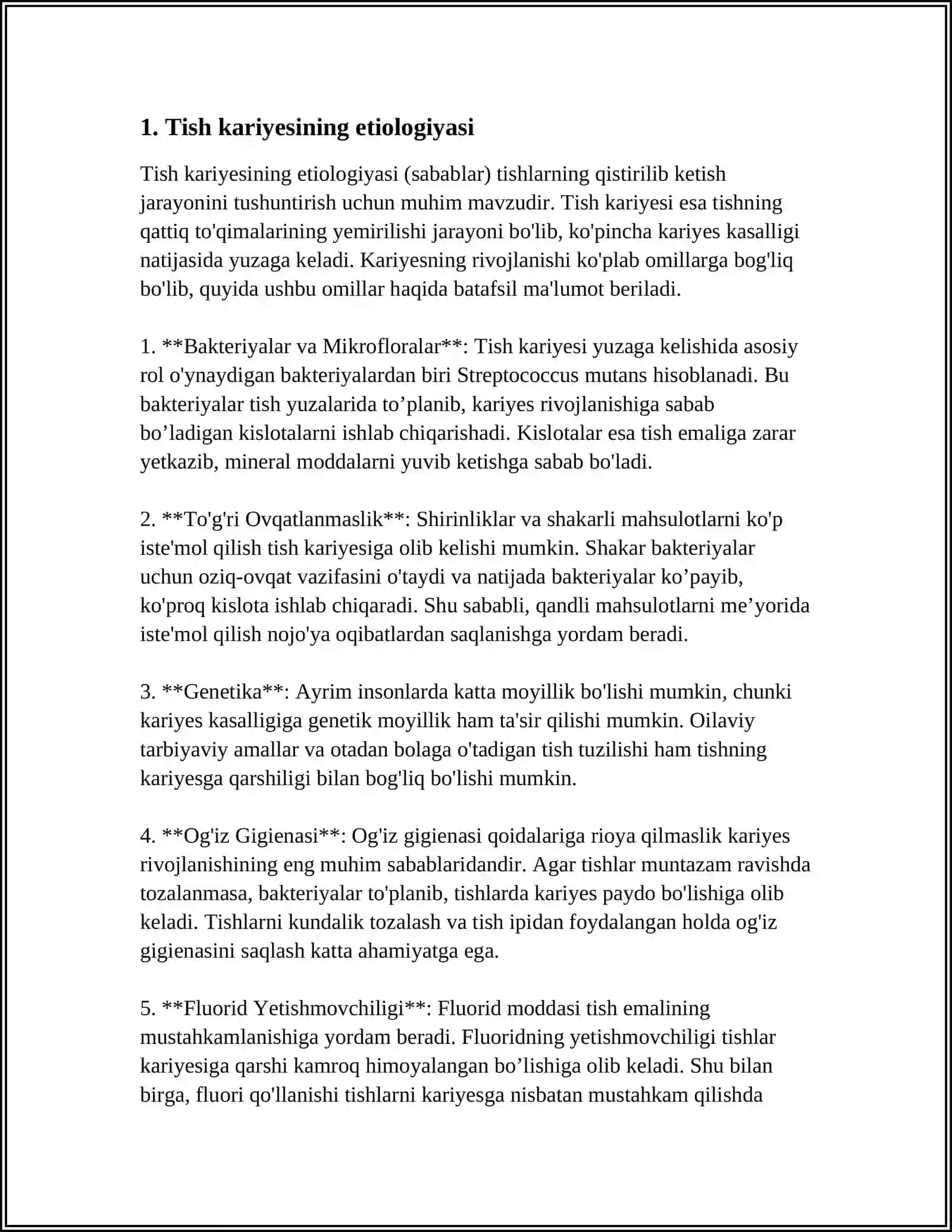 KARIES PATOGENEZI VA UNGA OYID GIPOTENZALAR 3