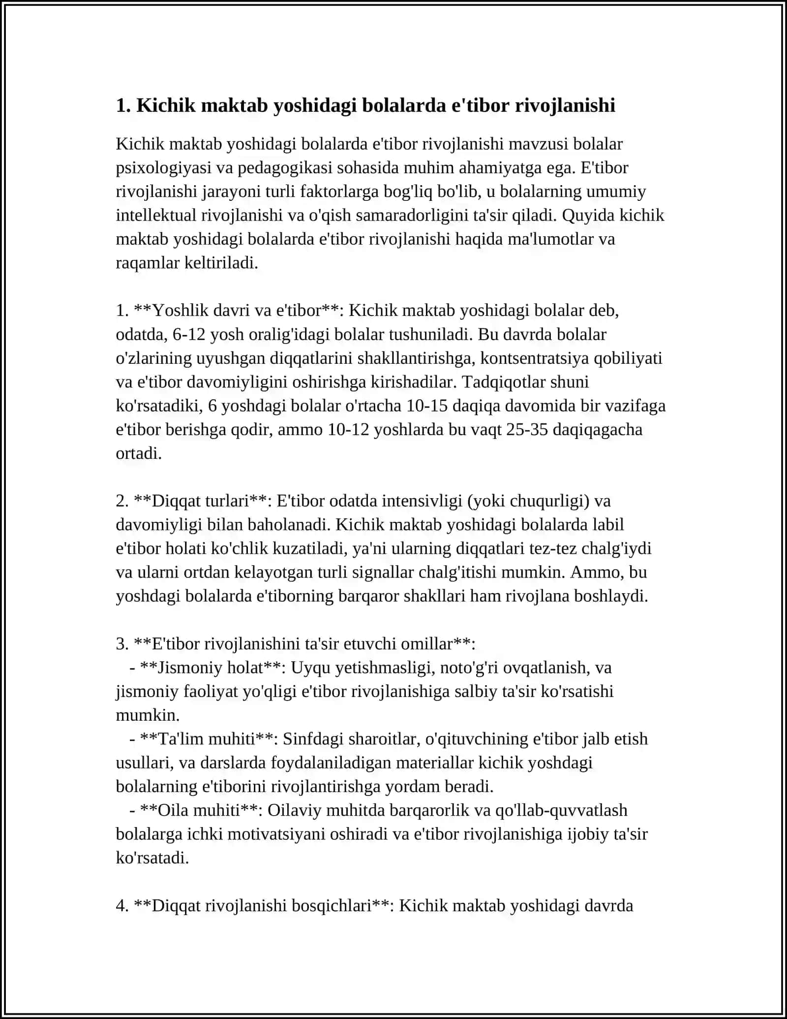 KICHIK MAKTAB YOSHIDAGI BOLALARDA PSIXIK OʻZGARISHLAR 3