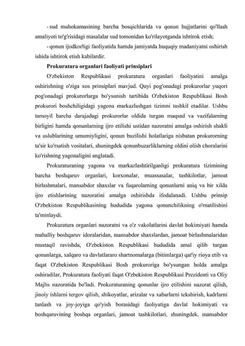 Prokuratura organlarining huquqiy asoslari 3