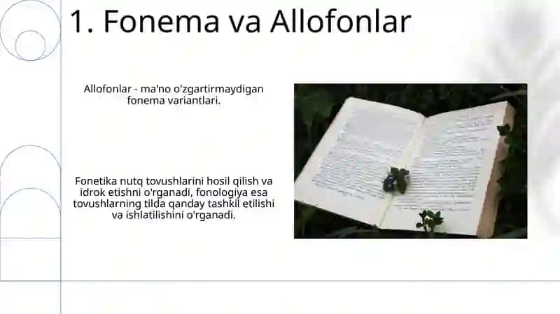 Fonetika va Fonologiya Amaliyotda 3