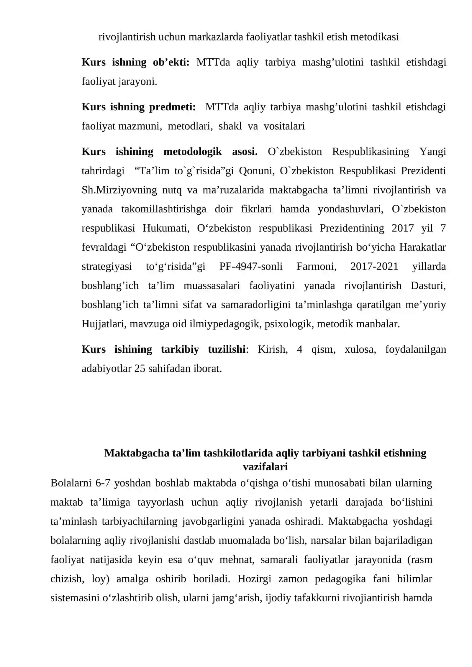 Maktabgacha ta’lim tashkilotlarida aqliy tarbiyani tashkil etish 3