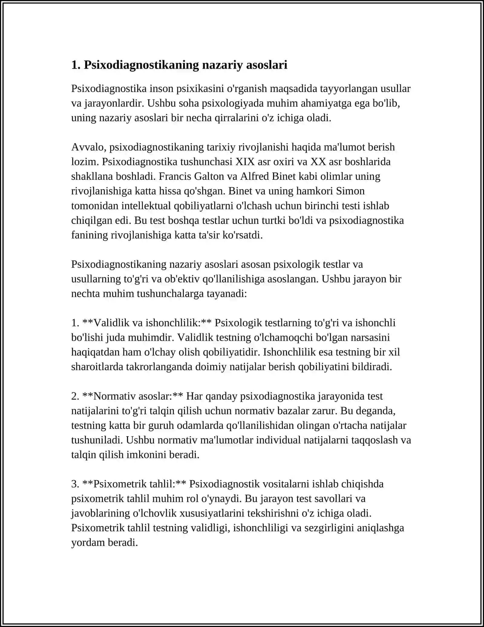 PSIXODIAGNOSTIK TAMOYILLARINING MAZMUN VA MOHIYATI 3