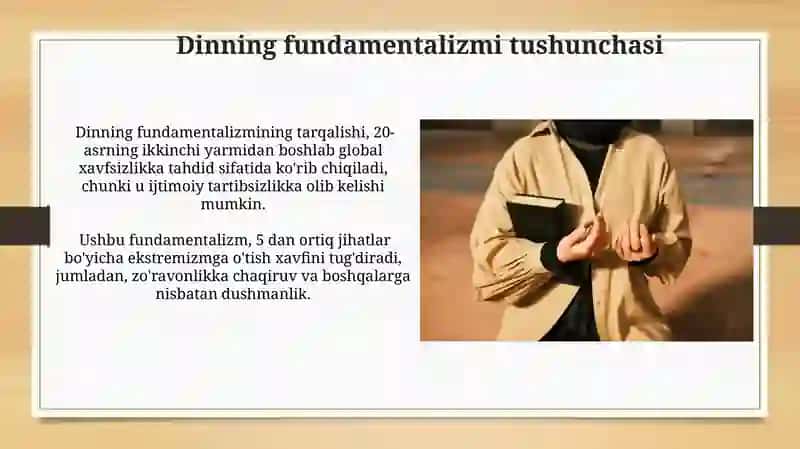 TERRORIZM  HAMDA DINIY EKSTREMIZM BILAN BOG'LIQ JINOYATCHILIKNING KRIMINOLOGIK TAVSIFI VA OLDINI OLISH 3