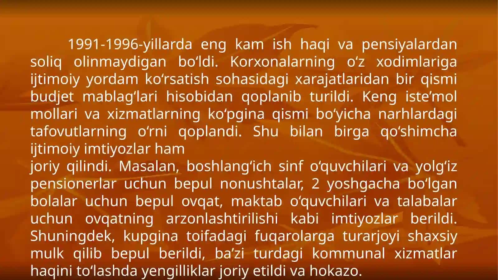 O`zbekistonning eng yaxshi tarixi 3