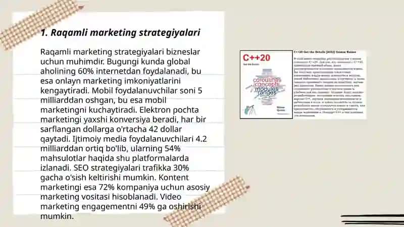 Onlayn marketingning asosiy tushunchalari va vositalari 3
