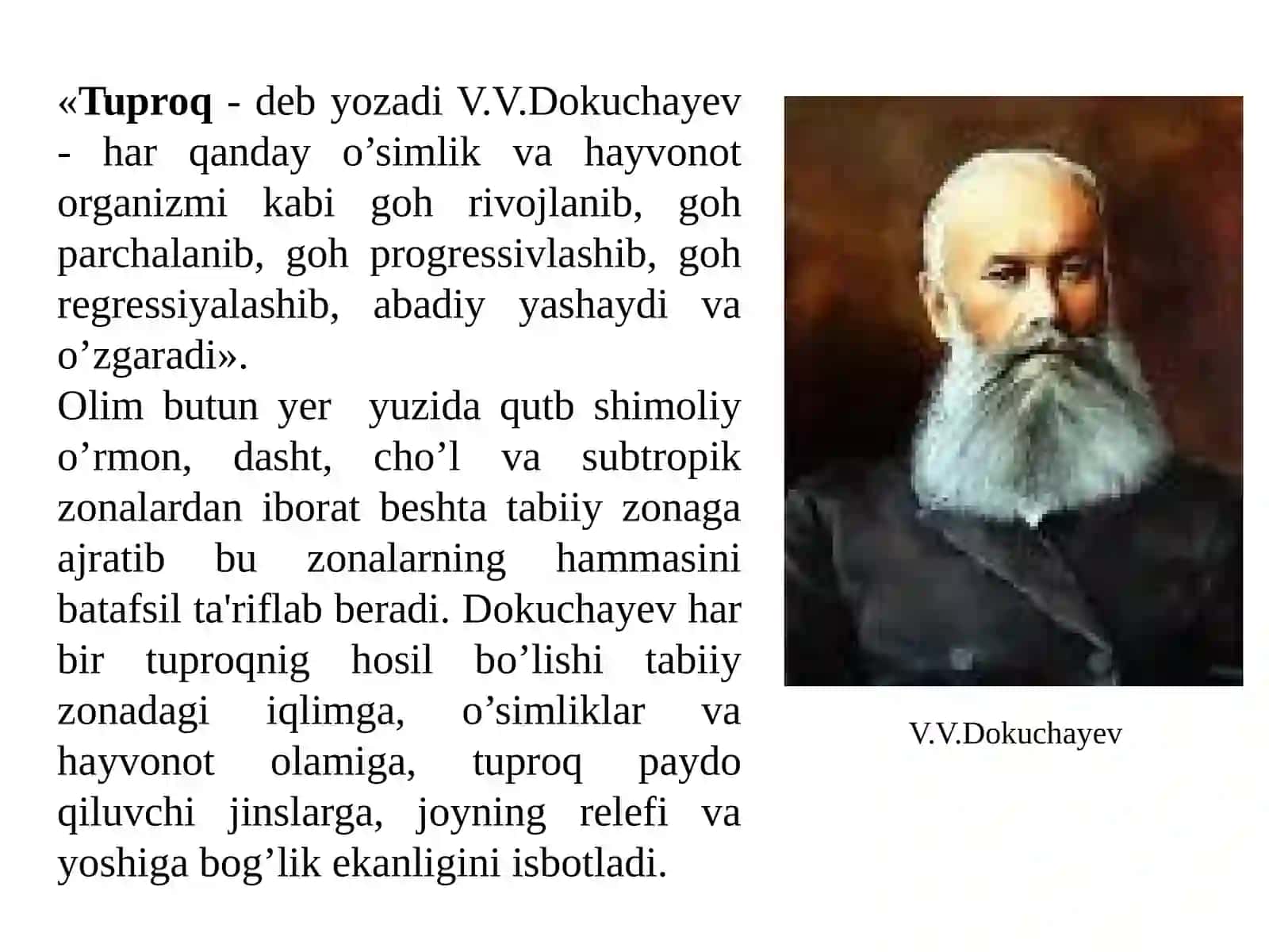 Tuproqlar Geografiyasi. O‘zbekiston Tuproqlari 3