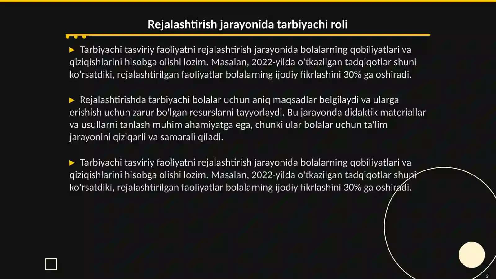 Tarbiyachining tasviriy faoliyat mashgʻulotlaridagi pedagogik va kasbiy mahorati 3