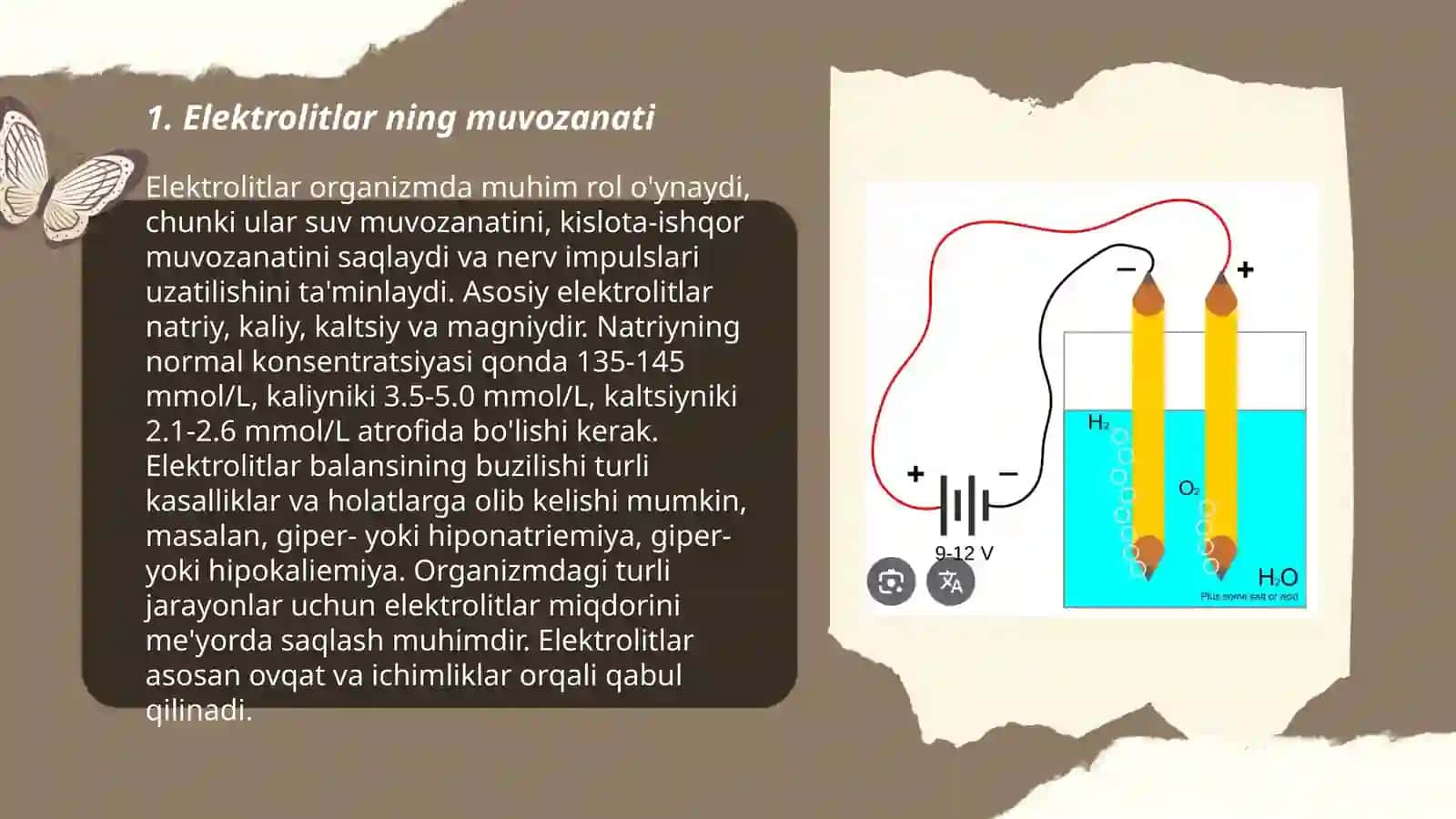 Elektrolitlar gomeostazi. Osmos hodisasi 3