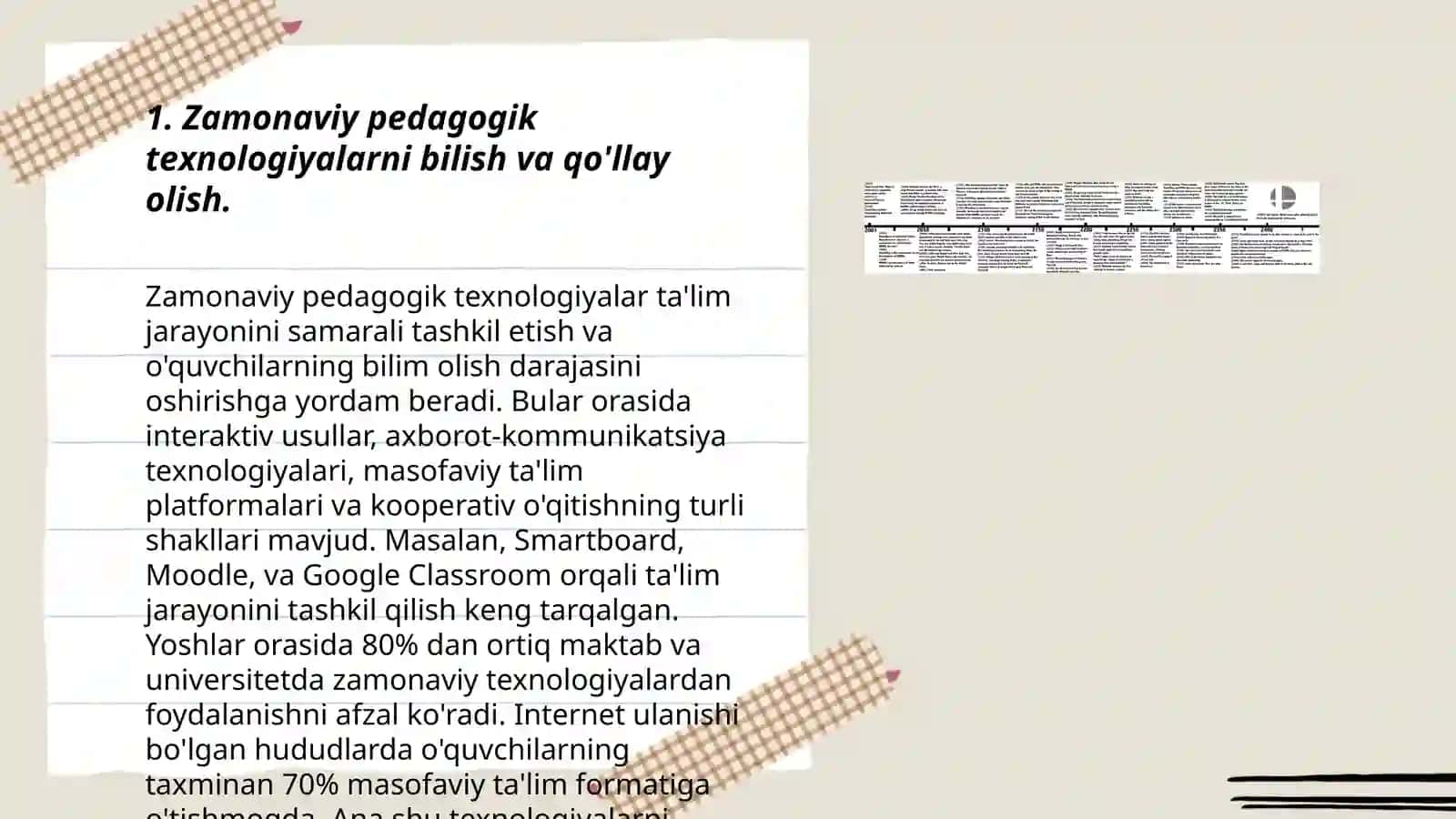 Yosh avlodni tarbiyalashda pedagogik texnologiyalarni qoʻllash jarayonida tarbiyachilarga qoʻyiladigan talablar 3