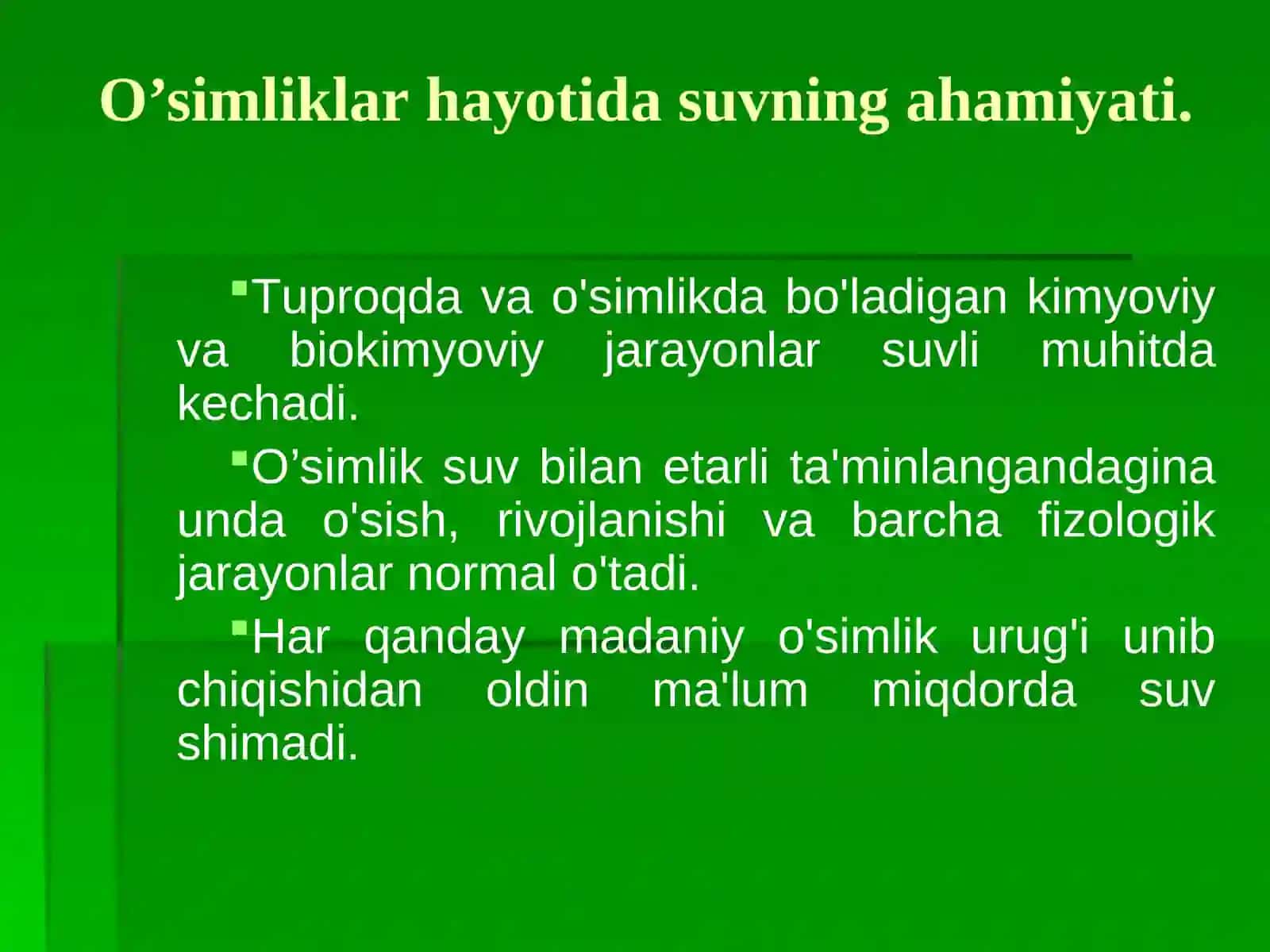 ТUPROQNING SUV REJIMI HAMDA ULARNI BOSHQARISH USULLARI 3