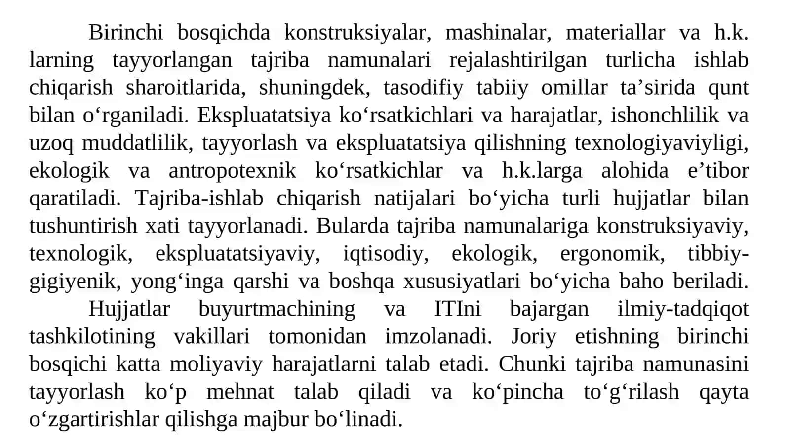 Ilmiy tadqiqot ishlari natijalarini joriy etish, ularning samaradorlik mezonlari 3