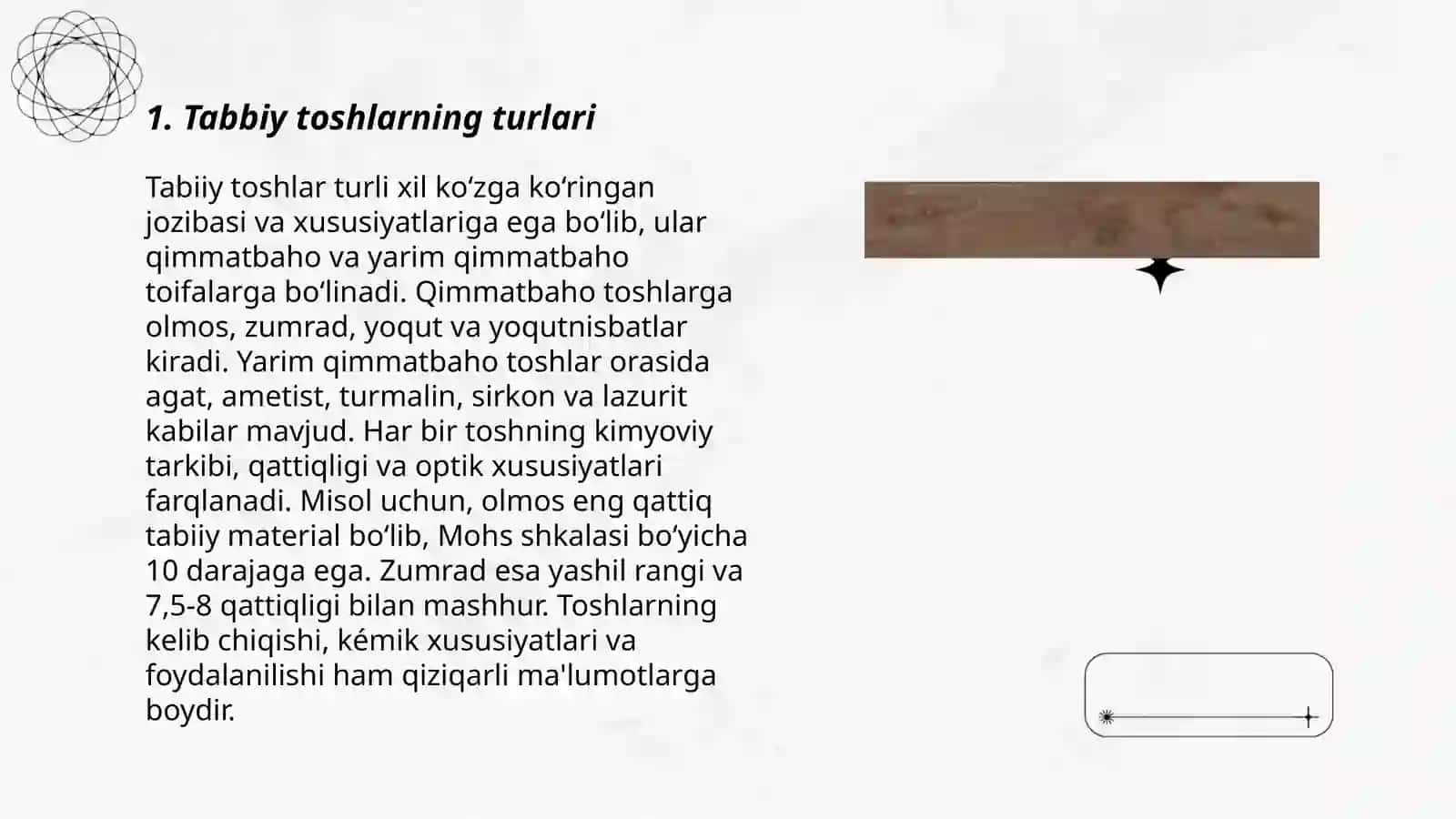 Tabbiy toshdan qurilish materiallarini ishlab chiqarish 3