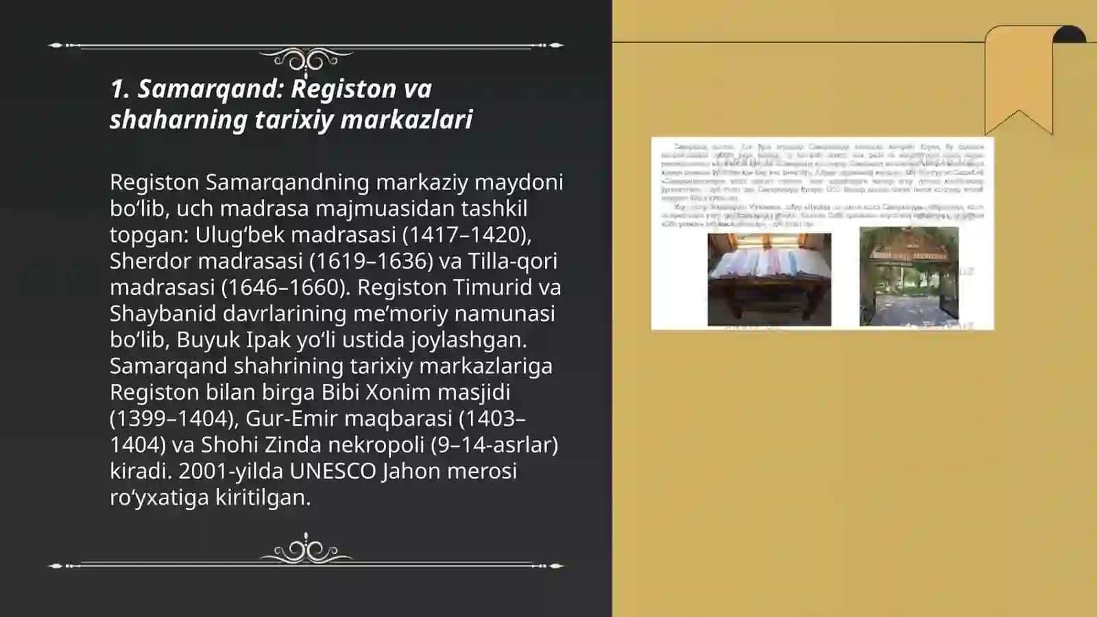 Oʻzbekistonning tarixiy shaharlari 3