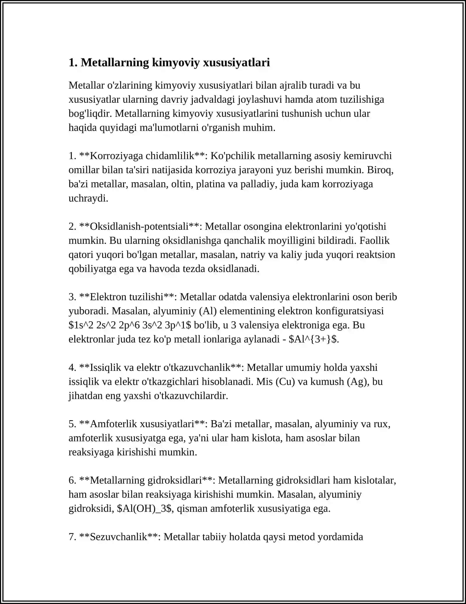 METALLAR KARROZIYASI NIMAGA BOG'LIQ, UNDAN QANDAY HIMOYALANAMIZ 3