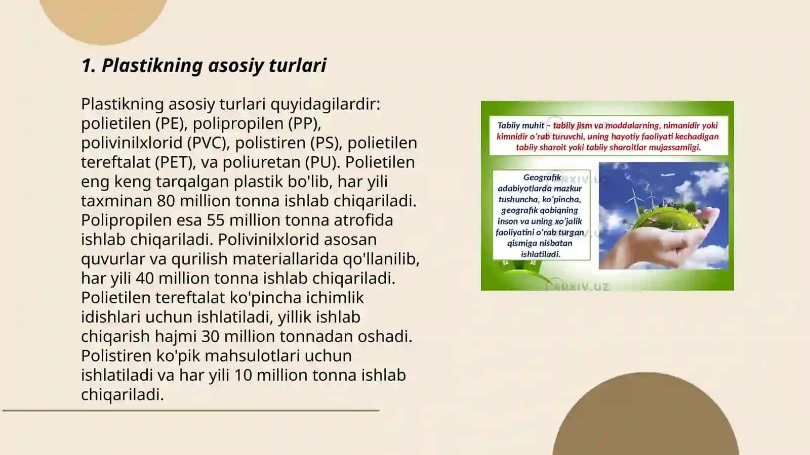 Plastik va uning atrof-muhitga ta'siri 3