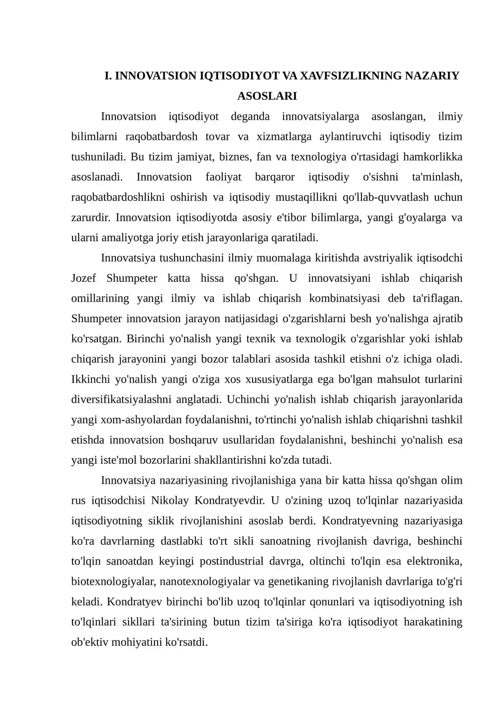 INNOVATSION IQTISODIYOT VA XAVFSIZLIKNING NAZARIY ASOSLARI 3