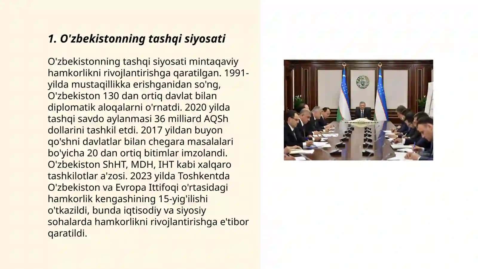 O'zbekiston va jahon hamjamiyati 3