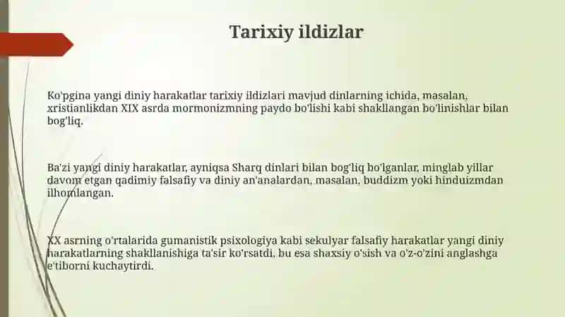 Tarixiy ildizlar 3