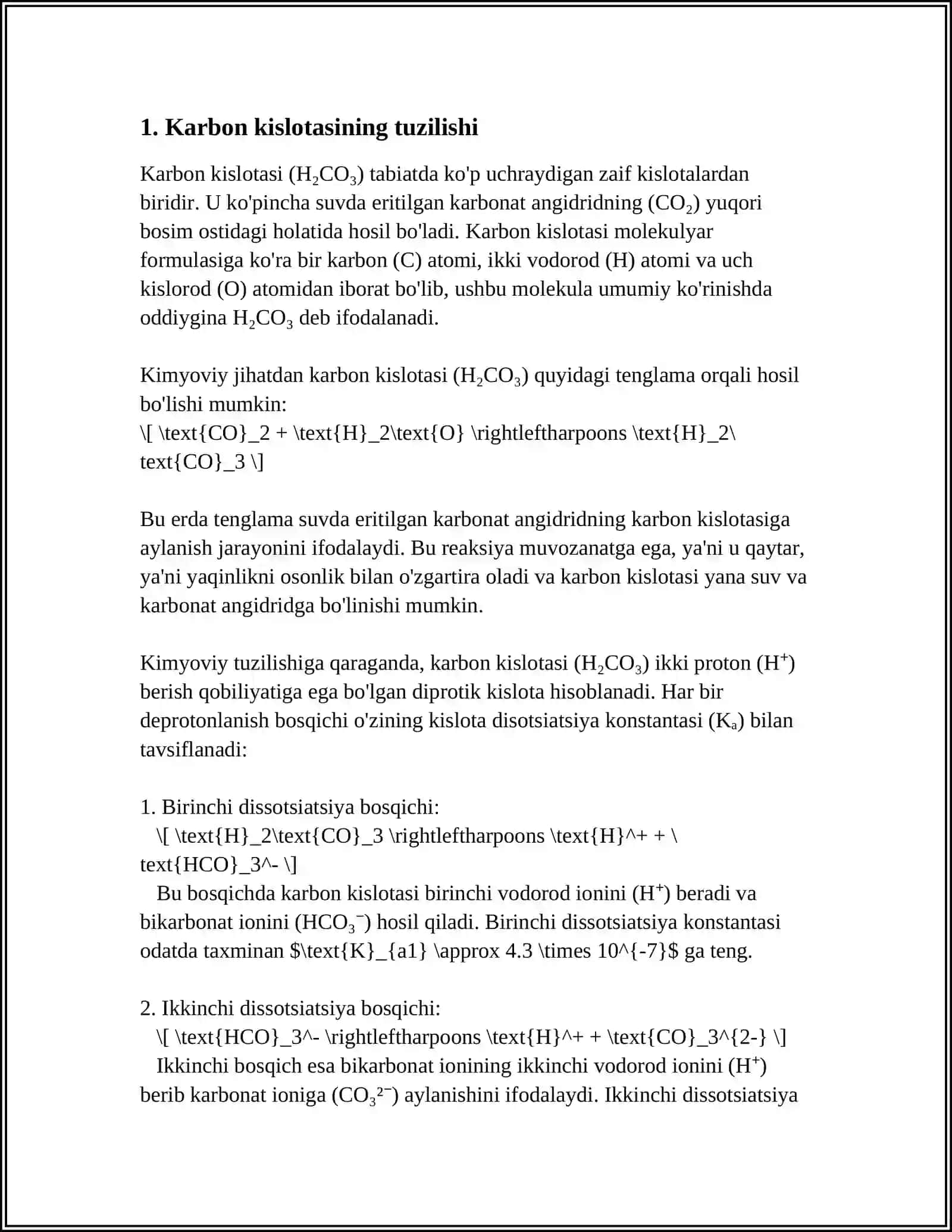 KARBON KISLOTALARI 3