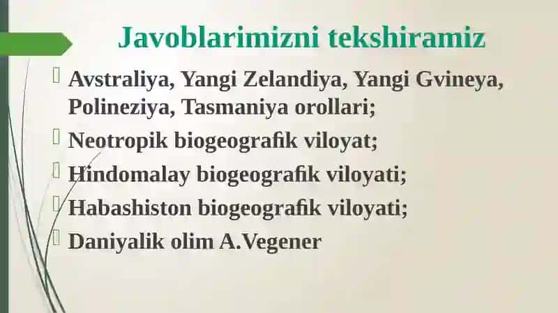 Evolutsion o‘zgarishlarning tiplari 3