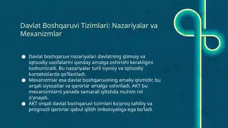 Davlat Boshqaruvida AKT 3