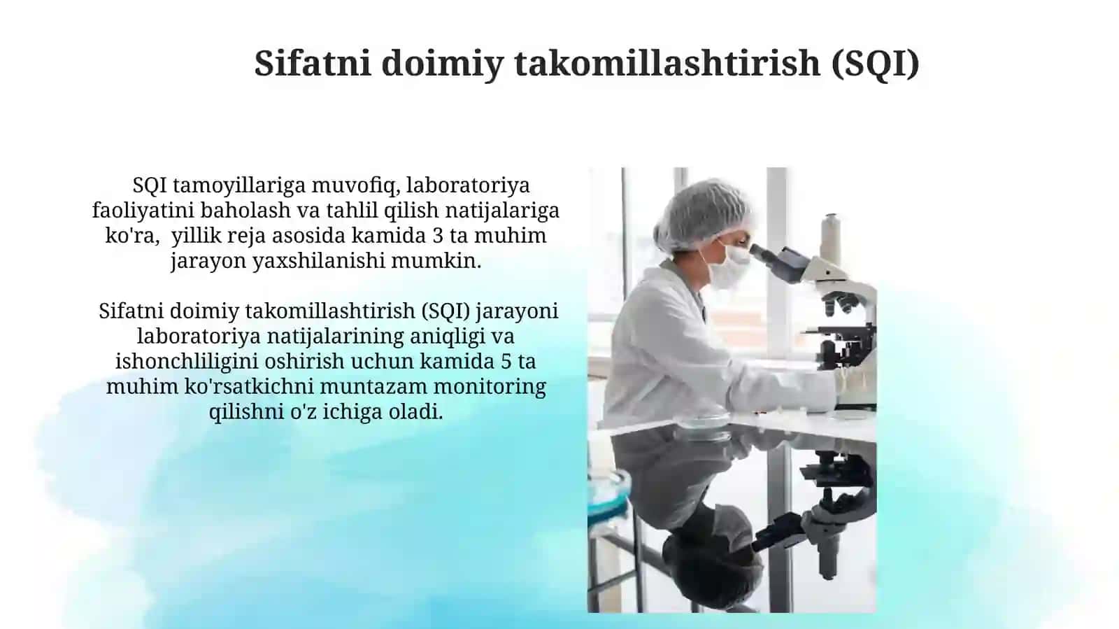 Laboratoriya tadqiqotlarini sifatini nazorat qilish 3