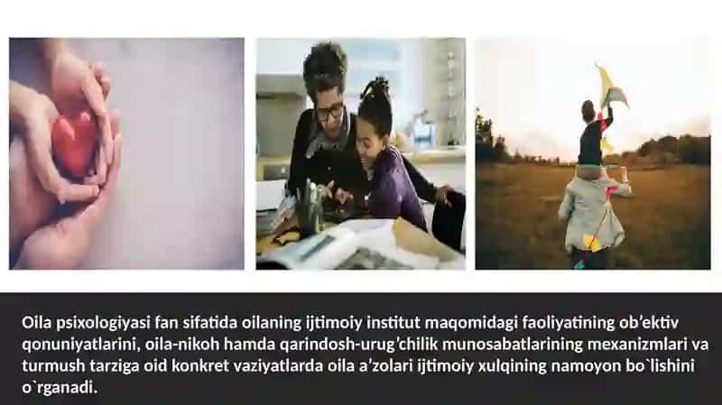 Oilapsixologiyasi va psixoterapiyasi fanlari 3