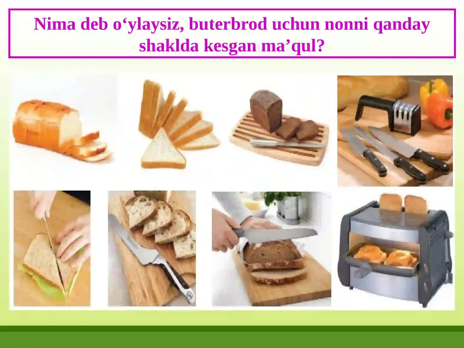 30-mavzu: Buterbrod. Buterbrod tayyorlash texnologiyasi. Issiq va yaxna ichimliklar 3