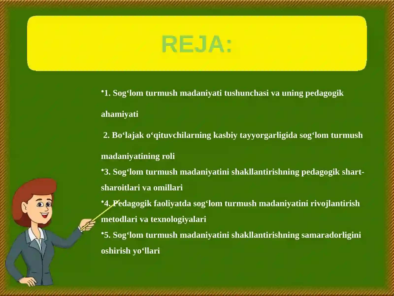 Bo’lajak o’qituvchilarda pedagogik faoliyatga tayyorlashda sog’lom turmush madaniyatini tarkib toptirish 3