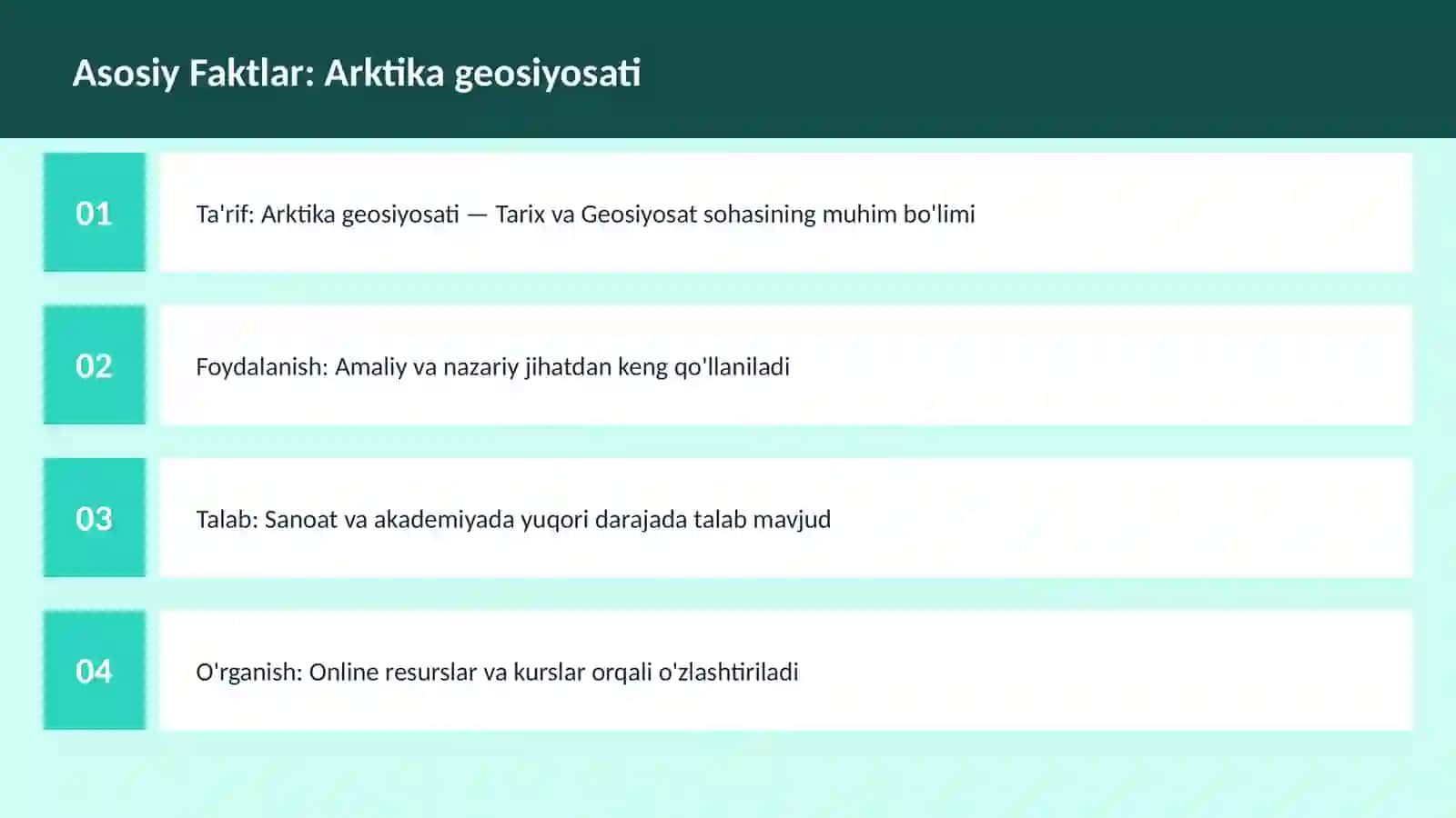 Arktika geosiyosati 3
