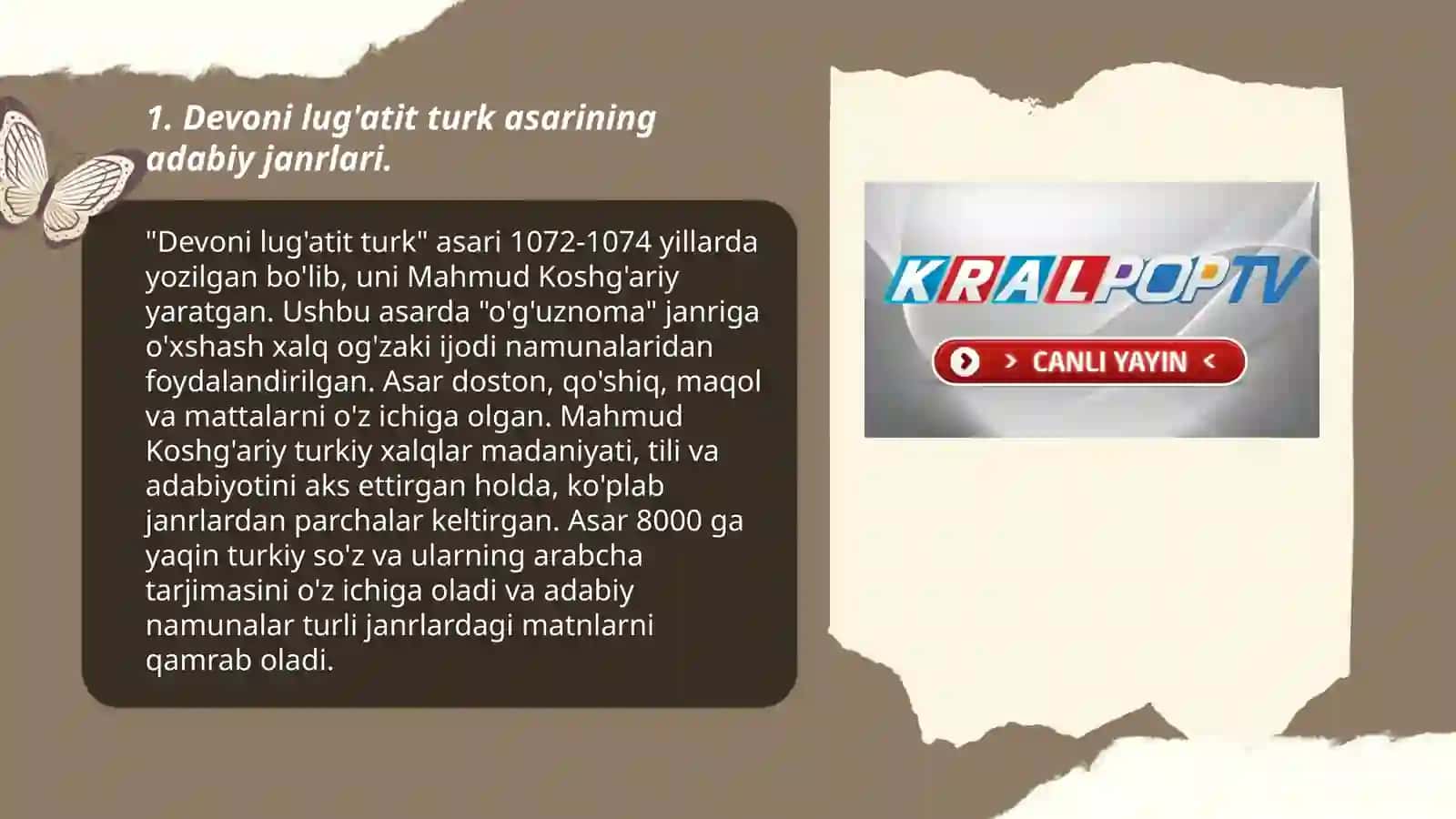 Devoni lug'atit turk asarining adabiy janrlari 3