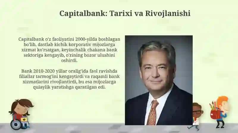 Mavzu: Capitalbank: Tarixi va Rivojlanishi 3