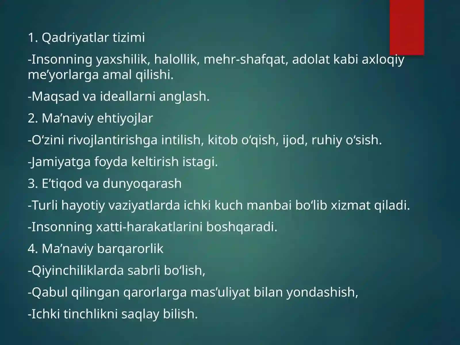 Salomatlikning ma’naviy va ruhiy tamoyillari 3
