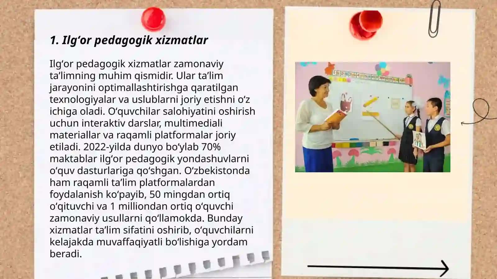 Ilgʻor pedagogik tajribalarni oʻrganishda materiallar toʻplash 3