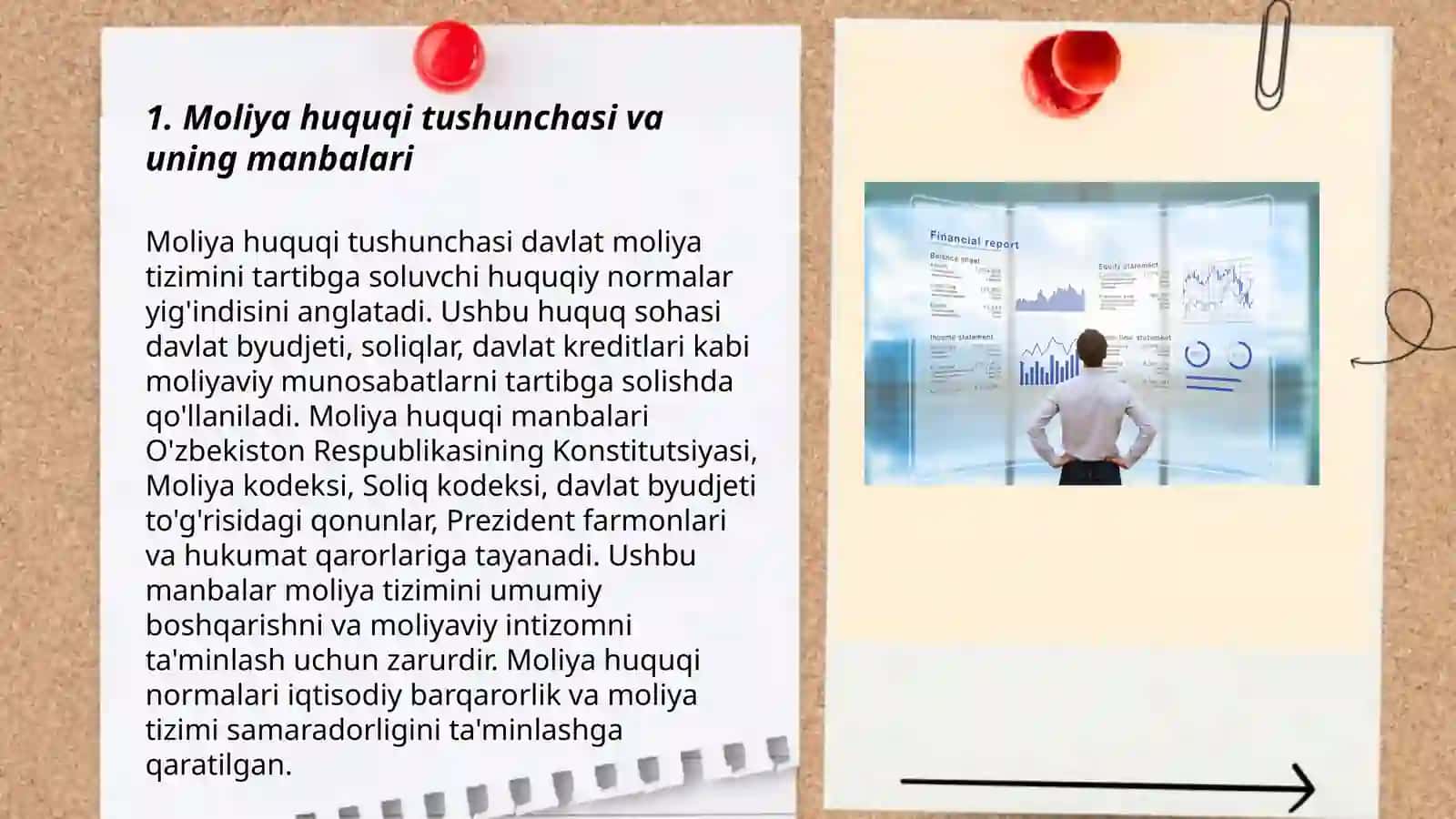 Moliya huquqining manbalari. Moliyaviy-huquqiy munosabatlarning obyektlari va subyektlari, turlari 3