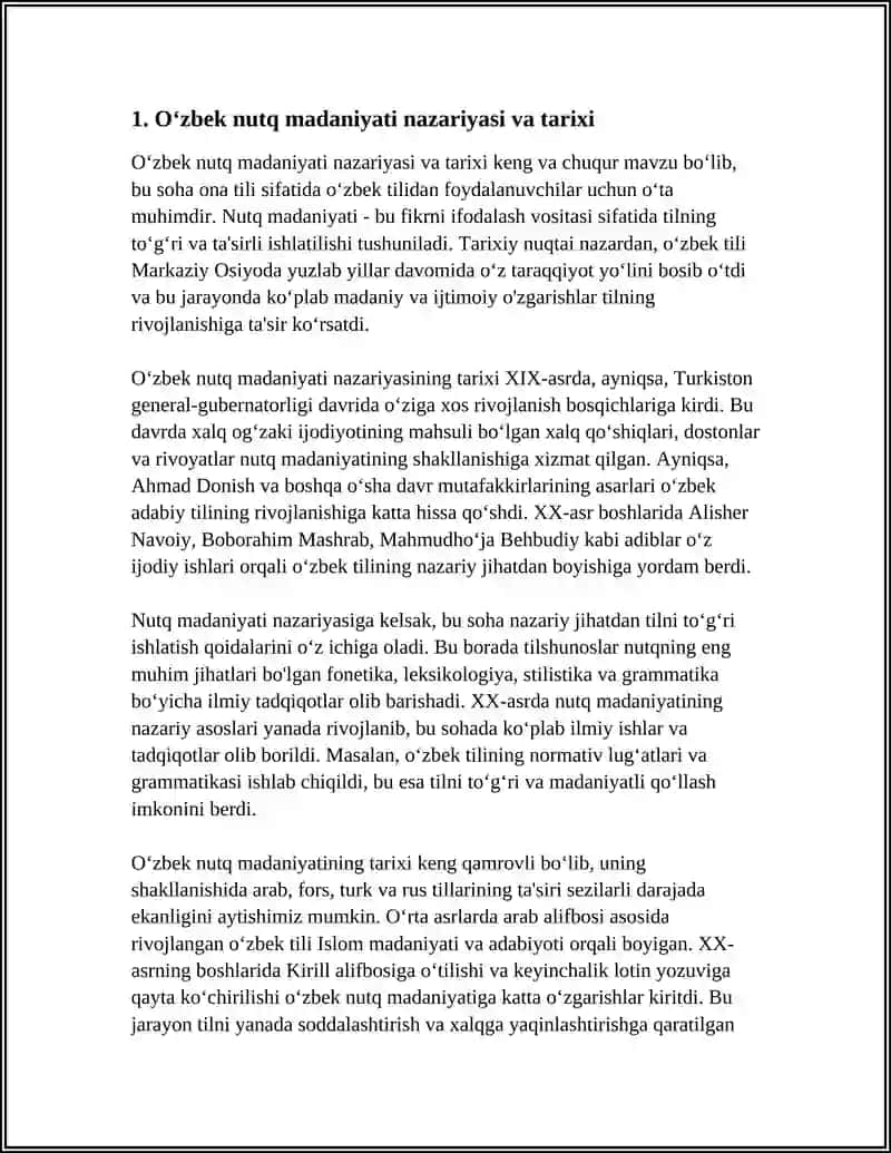 Oʻzbek Nutq Madaniyati Asoslari 3