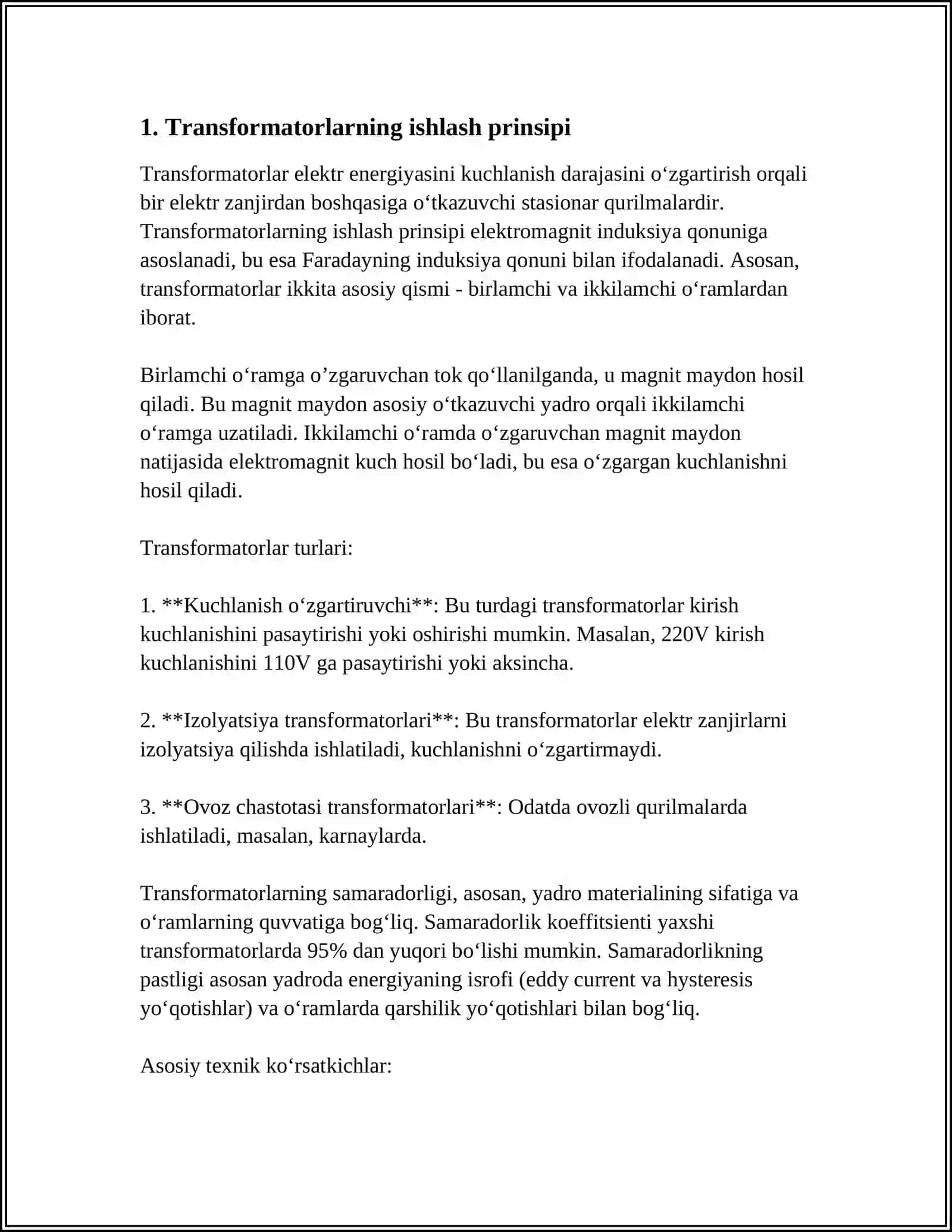 TRANSFORMATORLAR 3