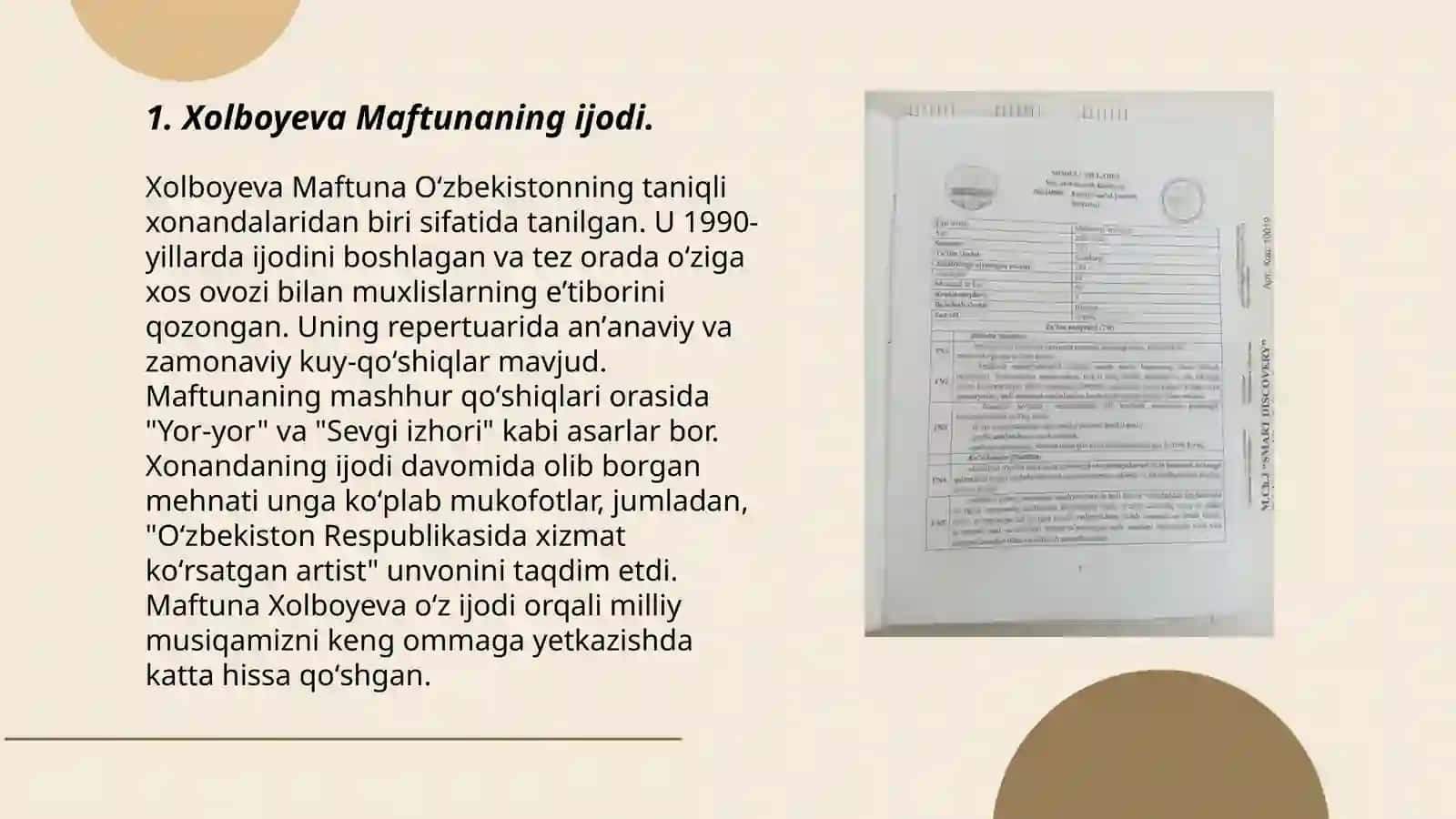 Xolboyeva Maftunaning ijodi 3