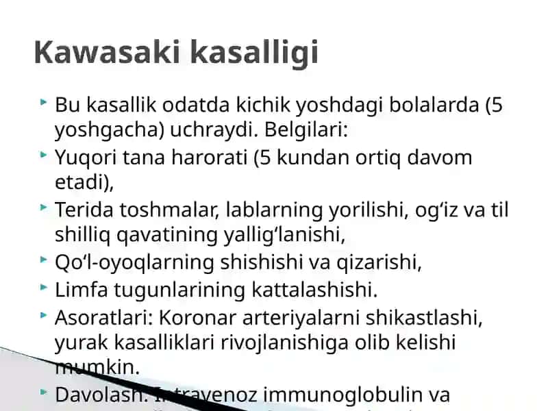 Bolalarda tizimli vaskulitlar 3