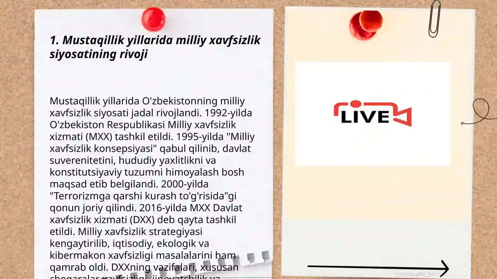 Mustaqillik yillarida Oʻzbekistonda vatan xavfsizligining mustahkamlanishi 3